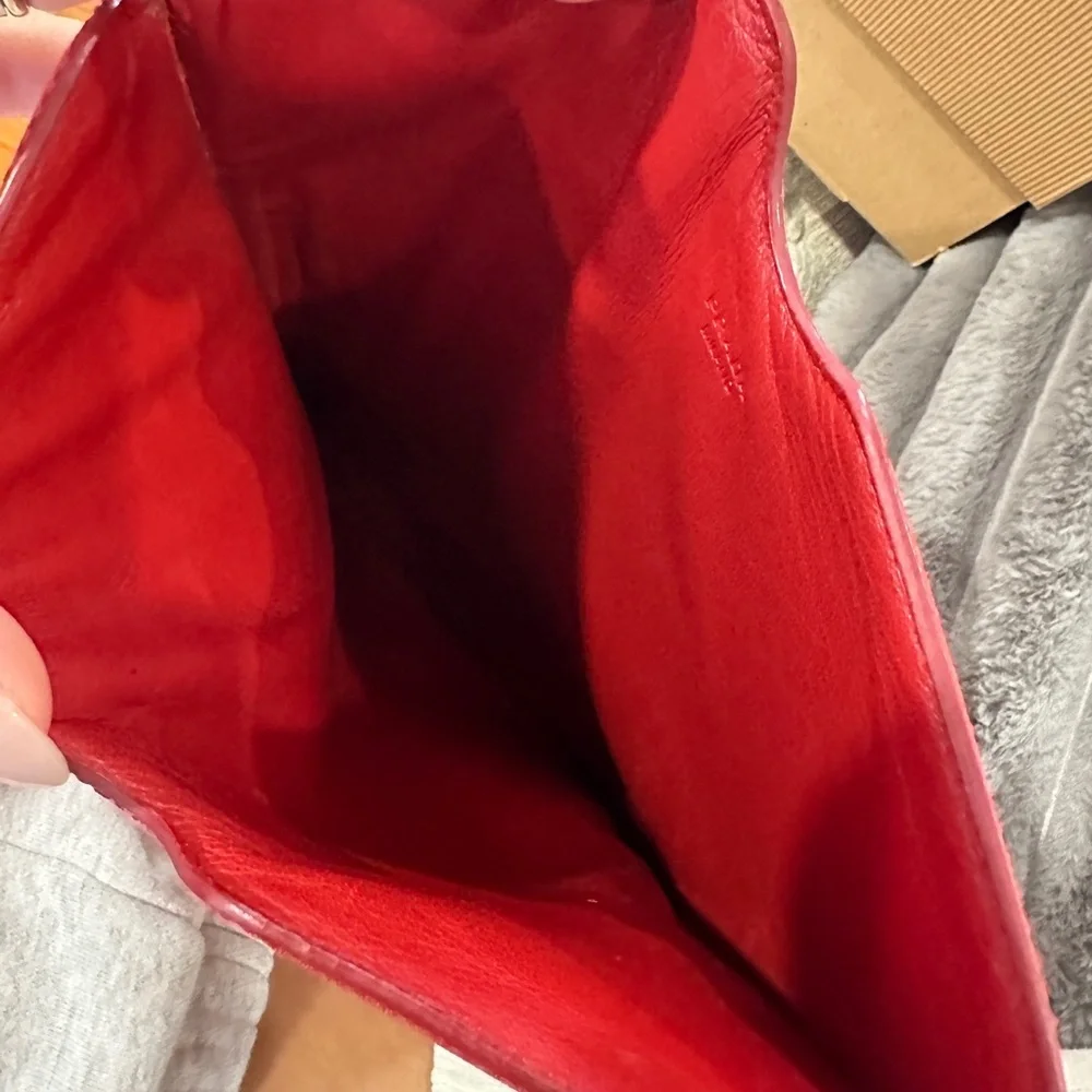 Prada Red iPad case
